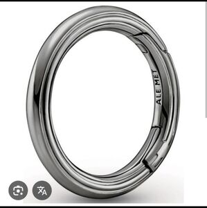 Pandora ME Styling Round Ruthenium Link Connector